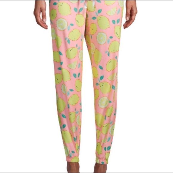 Lemon printed cozy joggers - Picture 7 of 7